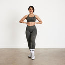 Vanquish Elevate Seamless Petite Dark Olive Leggings 3枚目の画像